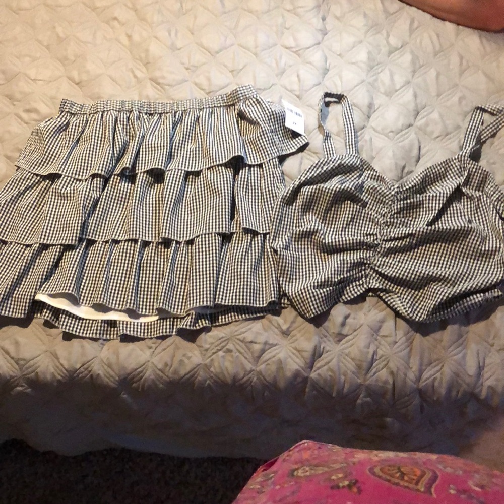 Skirt and top
